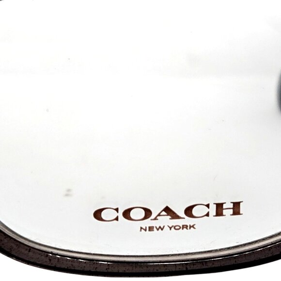 Coach Womens Optical Eyeglasses HC6138U Black Tortoise Rectangular Frame 52mm - Picture 2 of 7